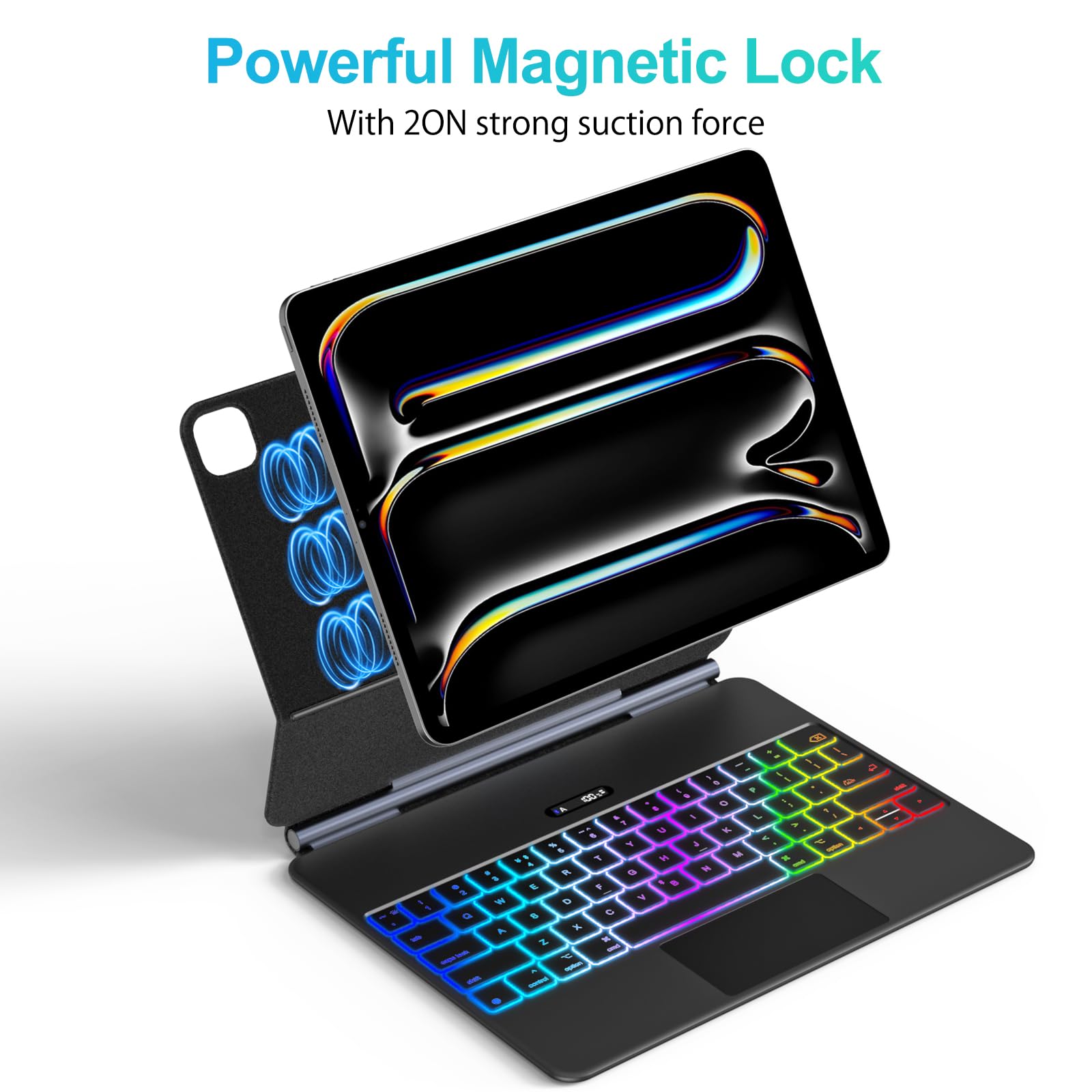Amazon.com: Jibrealg Keyboard Case for iPad Pro 13 Inch (M4 2024